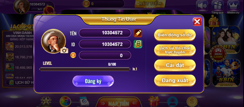 Miễn trừ trách nhiệm về tạo tài khoản game tại 68gamebai.vc