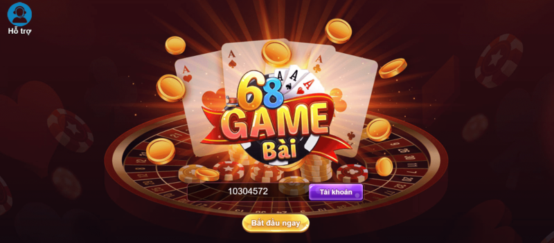 Đăng nhập 68 game bài để trải nghiệm sân chơi đặc sắc