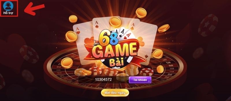 Hệ thống chăm sóc khách hàng 68 game bài