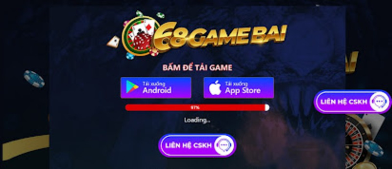 Tải file APK 68 game bài về điện thoại hệ điều hành Android