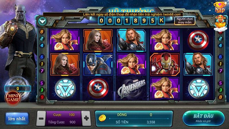 Avenger 68 game bài là trò chơi có tỷ lệ đổi thưởng cao