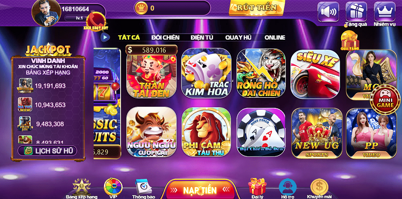 Phi cầm tẩu thú 68 game bài là một trò chơi thú vị hấp dẫn