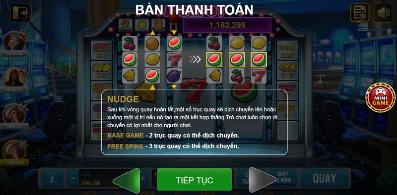 Tìm hiểu bàn thanh toán trong Classic Fruits 68 game bài 