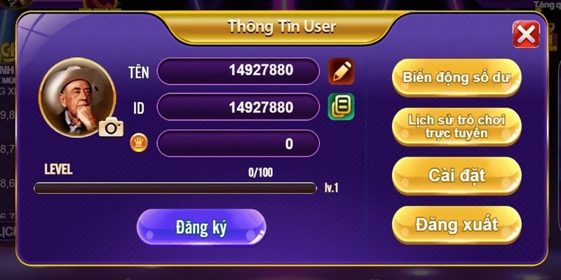 Đợi thông báo hoàn tất quá trình cách xác minh tài khoản 68 game bài để trải nghiệm